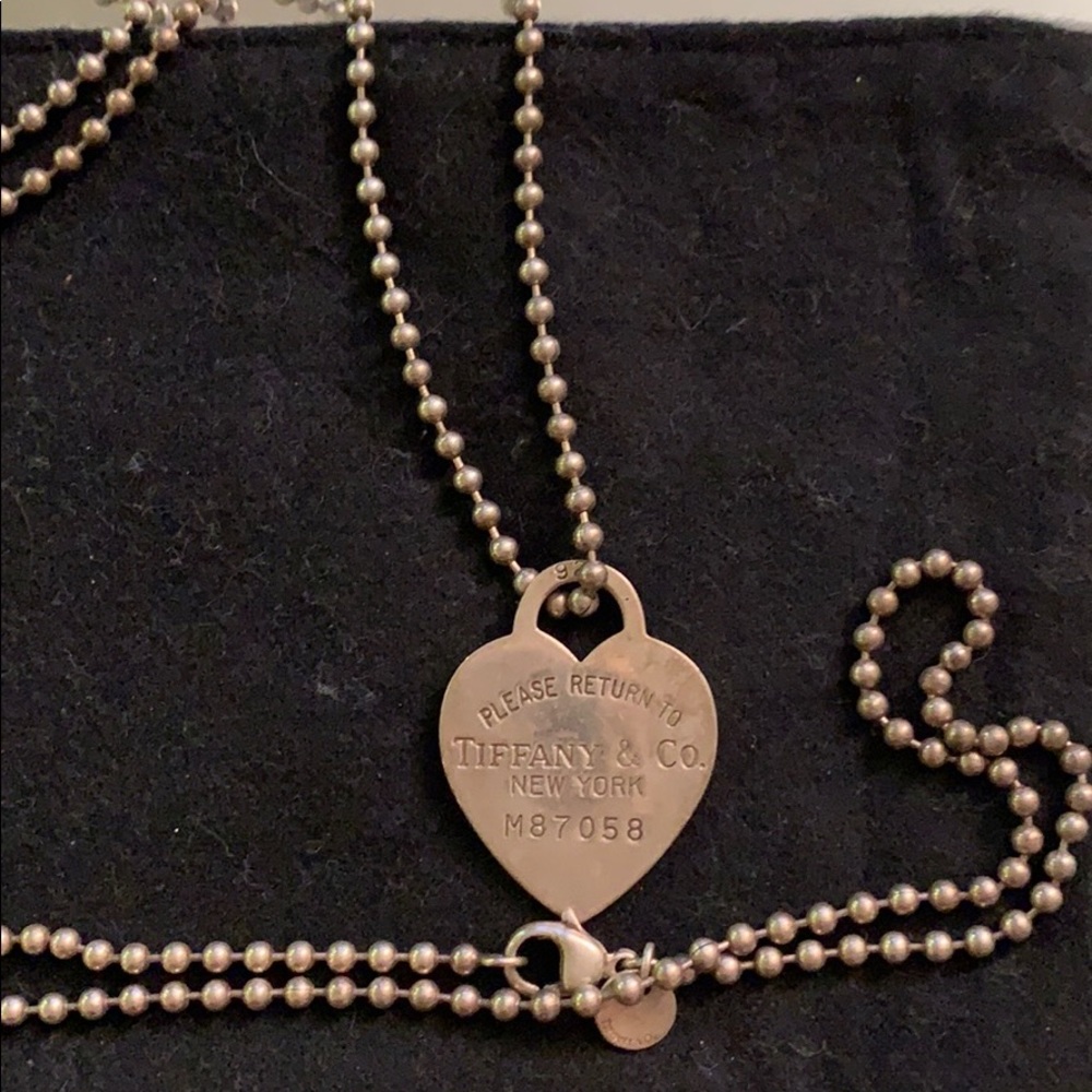 Return to Tiffany Dog Tag Necklace
